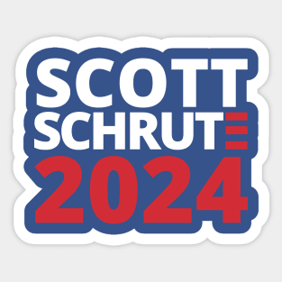 Scott Schrute 2024 Presidents Sticker